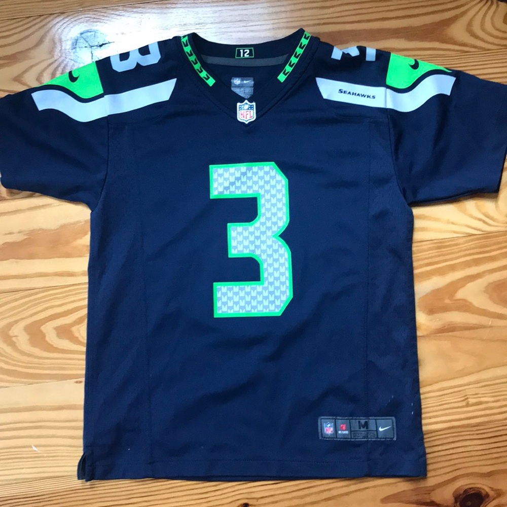 Seahawks jersey number 3 Wilson size youth m